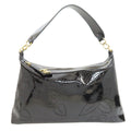 Chanel Camellia Perforated Gold Shoulder Bag Enamel