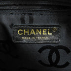 Chanel Camellia Perforated Gold Shoulder Bag Enamel — view 6