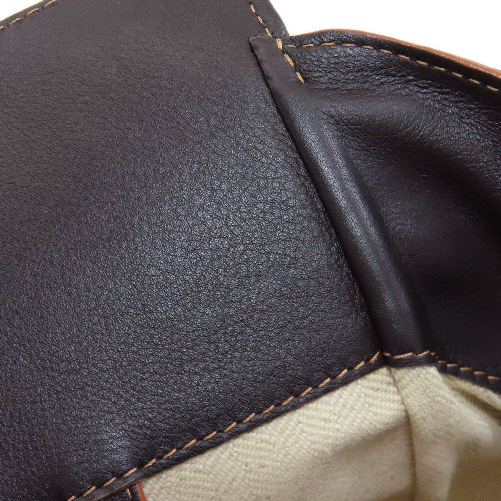 Loewe Hammock 2-Way Handbag Calf Canvas — view 7