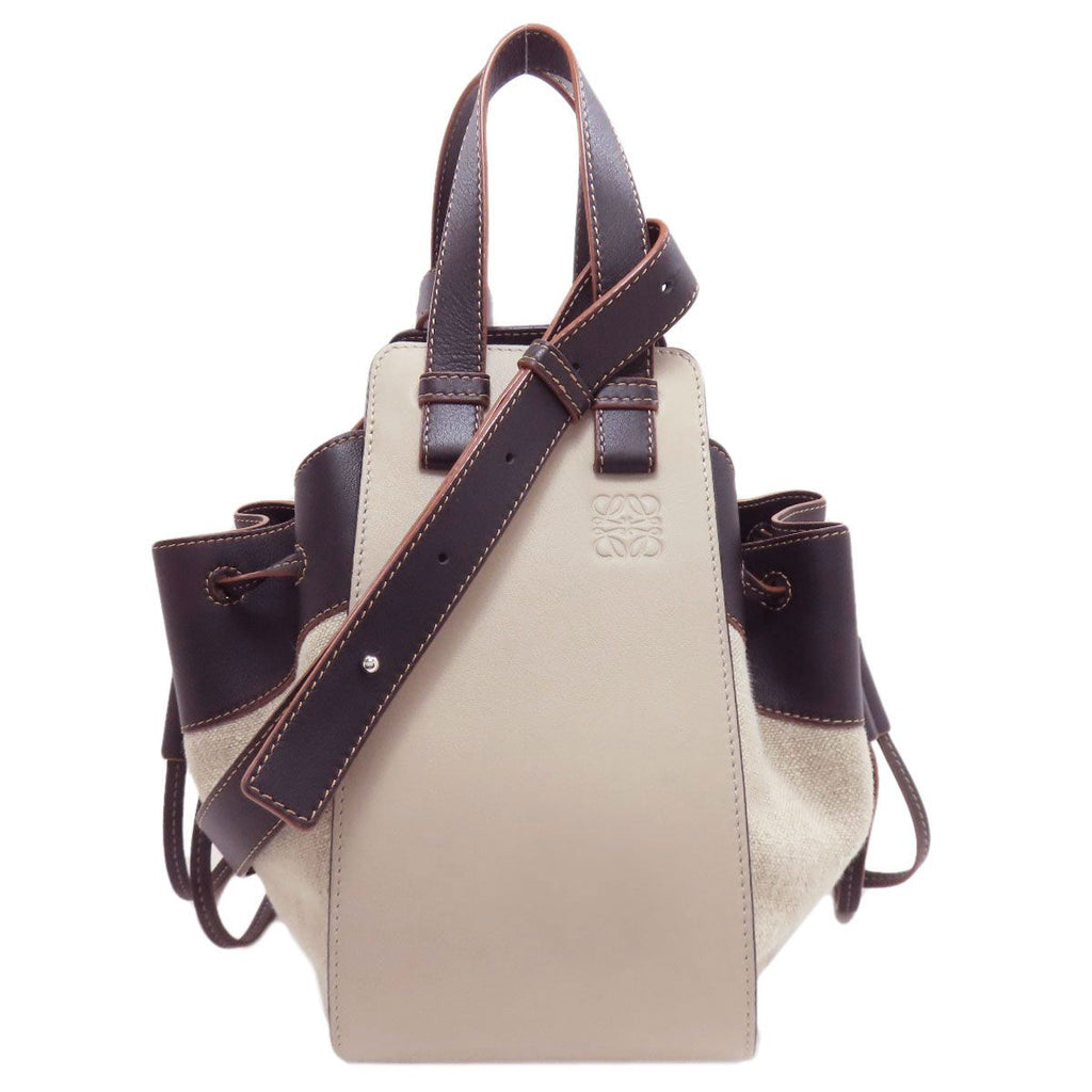 Loewe Hammock 2-Way Handbag Calf Canvas