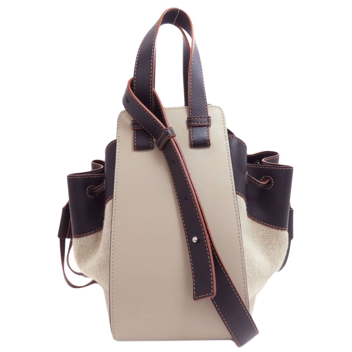 Loewe Hammock 2-Way Handbag Calf Canvas — view 2