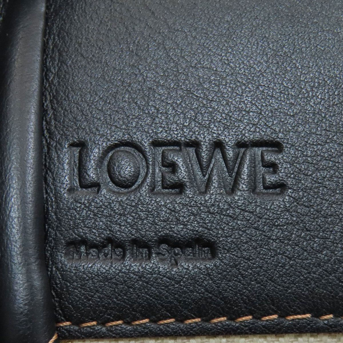 Loewe Hammock 2-Way Handbag Calf Canvas — view 6