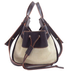 Loewe Hammock 2-Way Handbag Calf Canvas — view 3