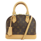Louis Vuitton Alma BB Handbag Monogram Canvas