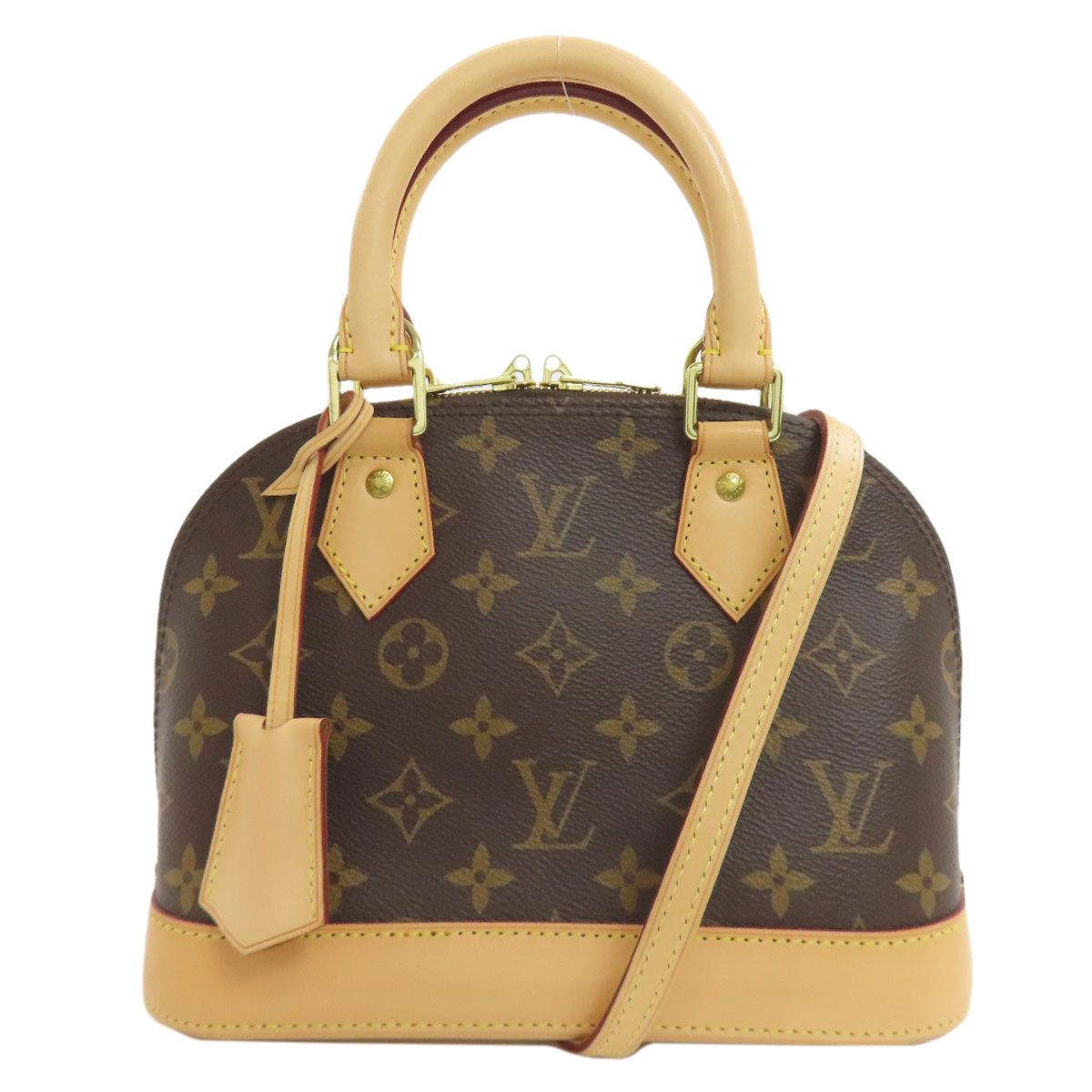 Louis Vuitton Alma BB Handbag Monogram Canvas