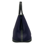 Hermes Tote Garden Party TPM Navy Black Silver — view 4