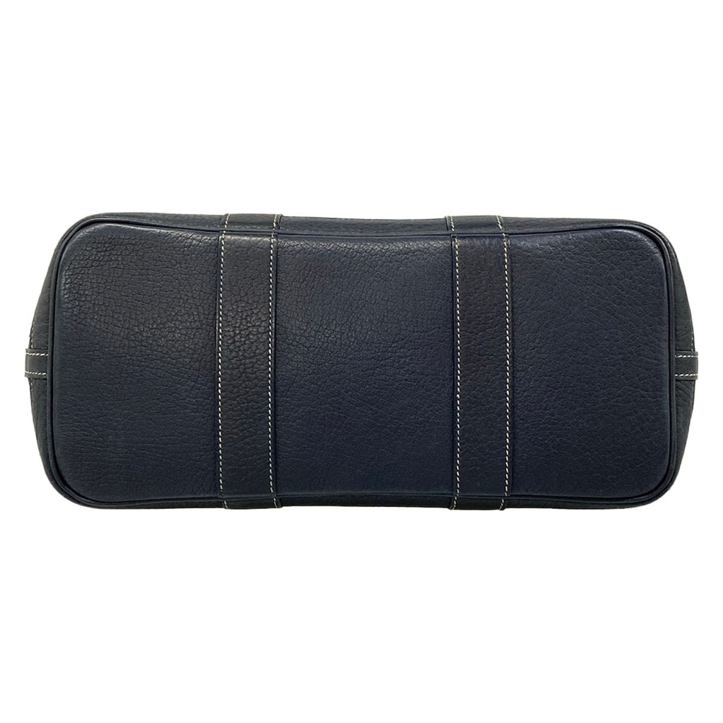 Hermes Tote Garden Party TPM Navy Black Silver — view 5