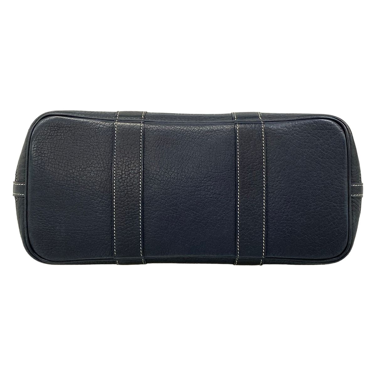 Hermes Tote Garden Party TPM Navy Black Silver — view 5