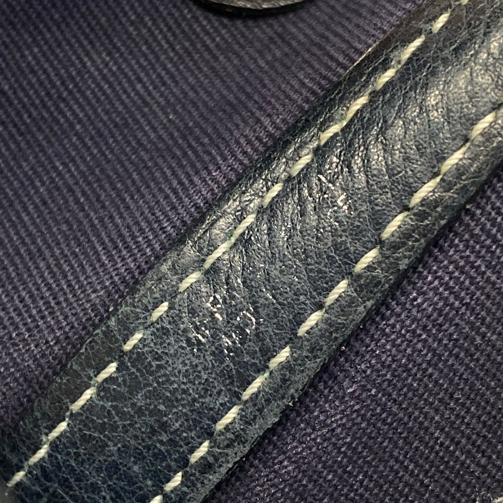 Hermes Tote Garden Party TPM Navy Black Silver — view 8