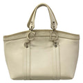 Dior Tote Ivory Leather