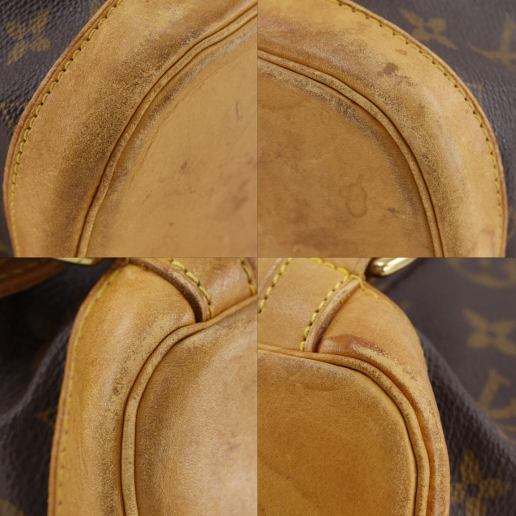 Louis Vuitton Montsouris GM Monogram Canvas Brown Backpack — view 4