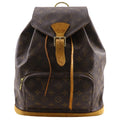 Louis Vuitton Montsouris GM Monogram Canvas Brown Backpack