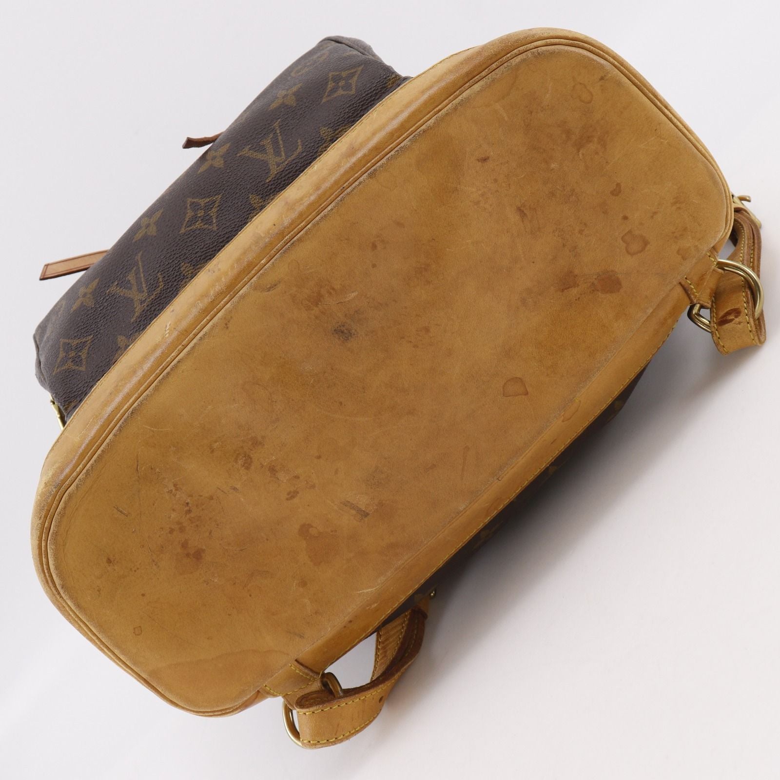 Louis Vuitton Montsouris GM Monogram Canvas Brown Backpack — view 9