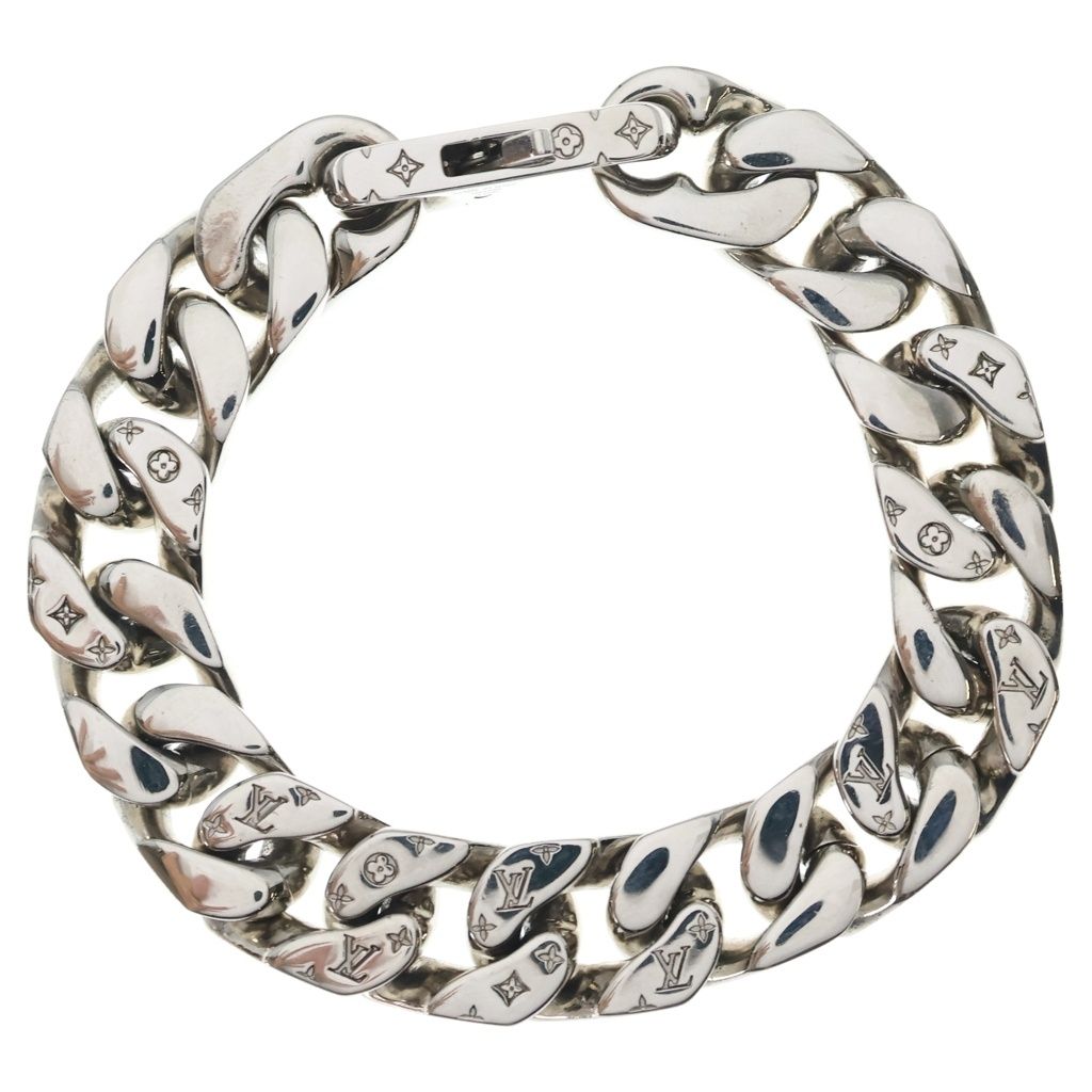 Louis Vuitton LV Chain Links Bracelet Silver