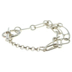 Hermes Chaine D'ancre Punk XS Chain Bracelet Silver — view 3