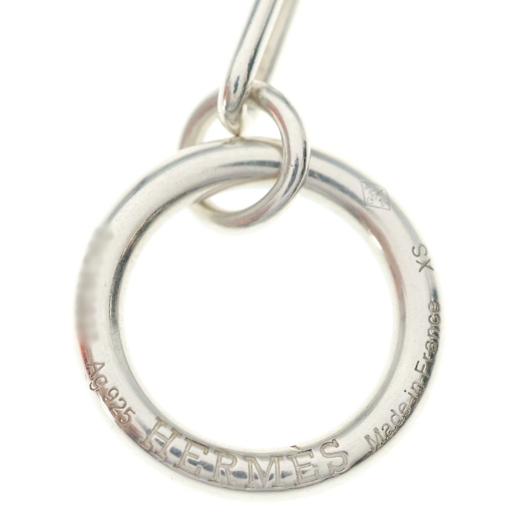 Hermes Chaine D'ancre Punk XS Chain Bracelet Silver — view 5