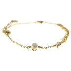 Dior Je Vous Adore Faux Pearl Bracelet Gold — view 3