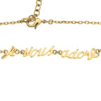 Dior Je Vous Adore Faux Pearl Bracelet Gold — view 6