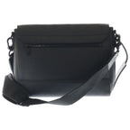 Louis Vuitton LV Aerogram Takeoff Messenger Shoulder Bag Black Leather — view 2