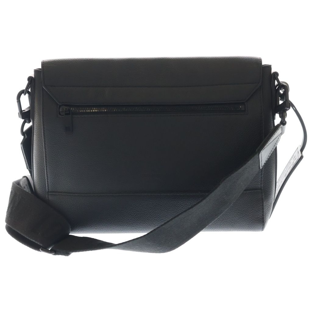 Louis Vuitton LV Aerogram Takeoff Messenger Shoulder Bag Black Leather — view 2