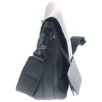 Louis Vuitton LV Aerogram Takeoff Messenger Shoulder Bag Black Leather — view 3