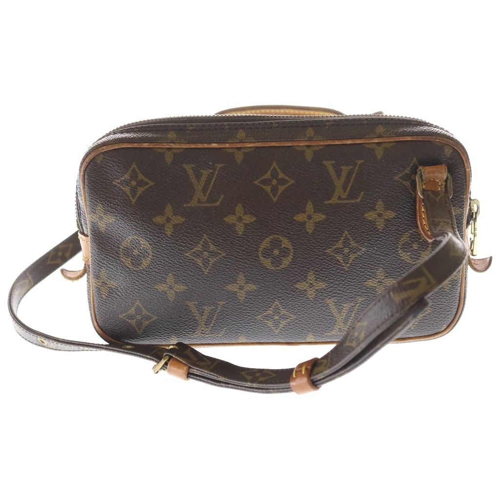 Louis Vuitton Monogram Ma Roulis Bandouliere Mini Shoulder Bag Brown Leather — view 2