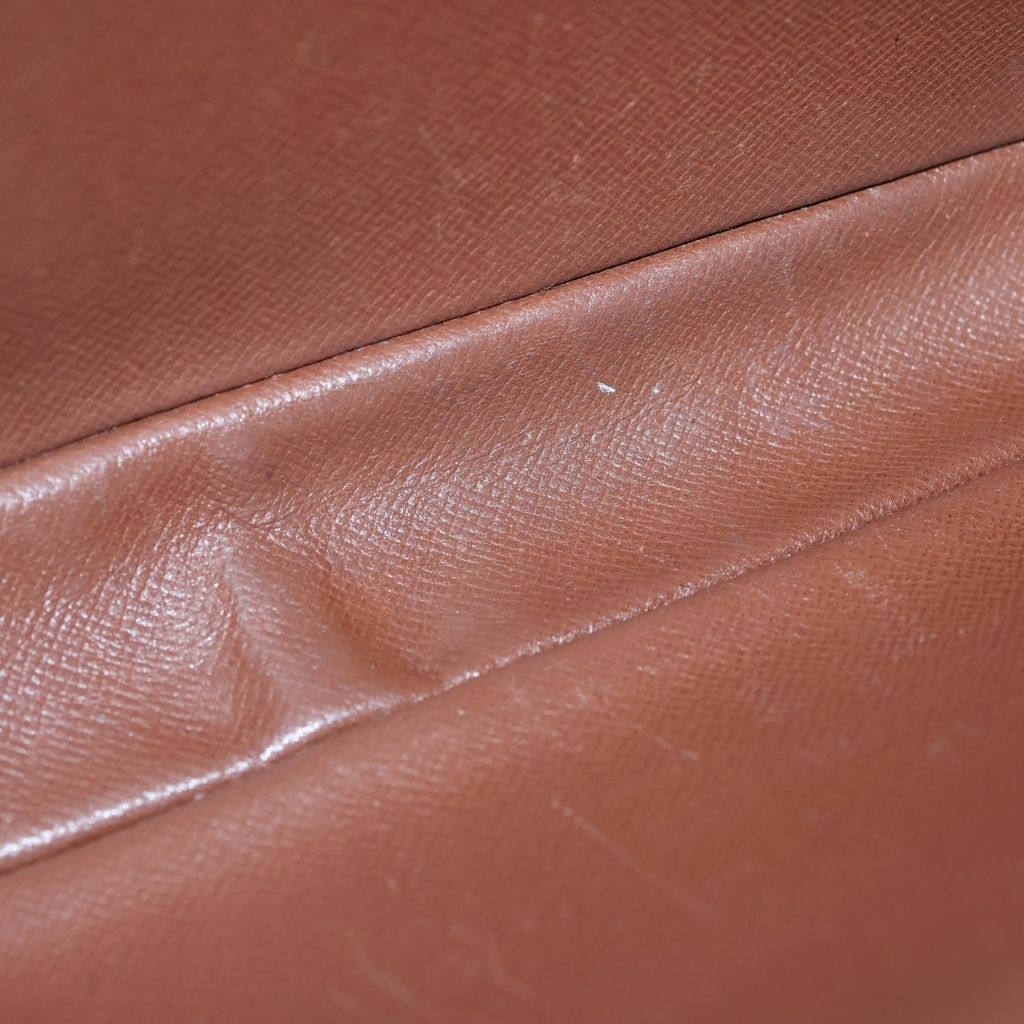 Louis Vuitton Monogram Ma Roulis Bandouliere Mini Shoulder Bag Brown Leather — view 8