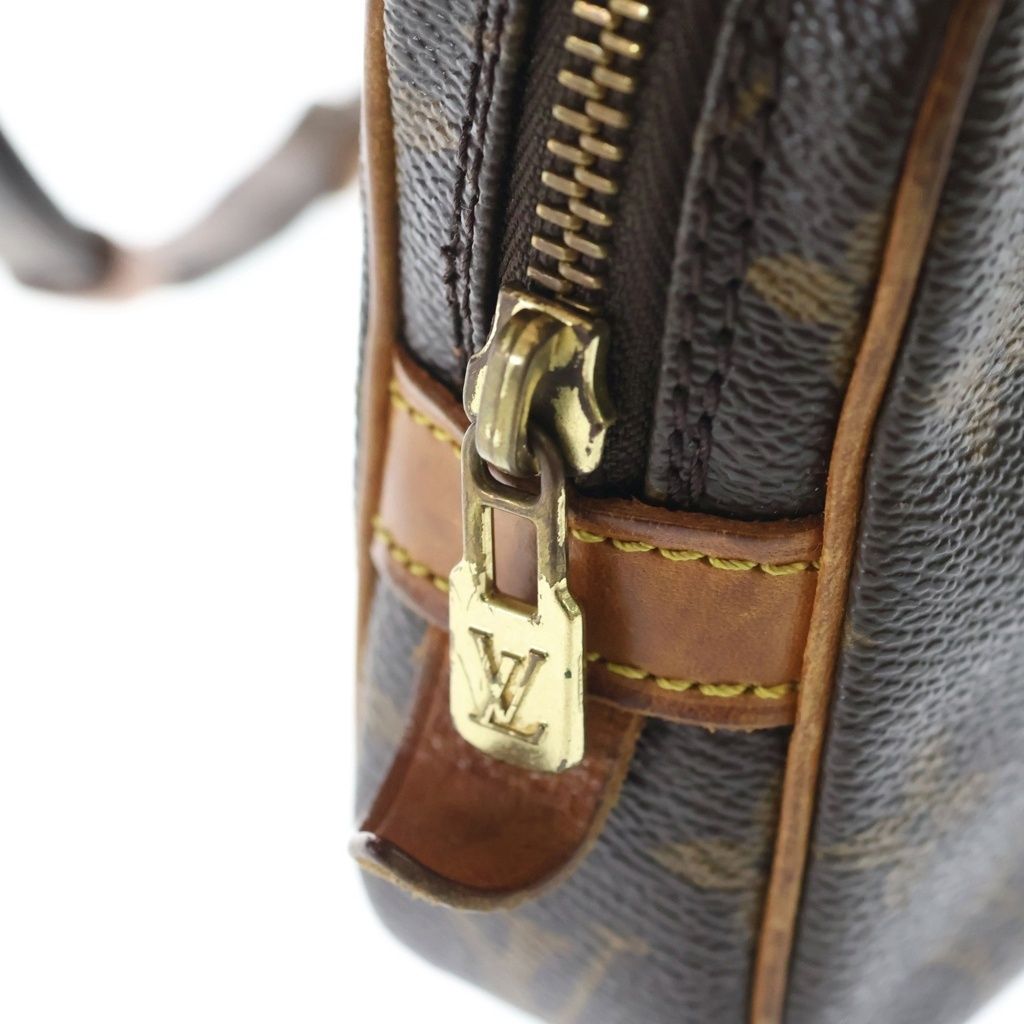Louis Vuitton Monogram Ma Roulis Bandouliere Mini Shoulder Bag Brown Leather — view 6