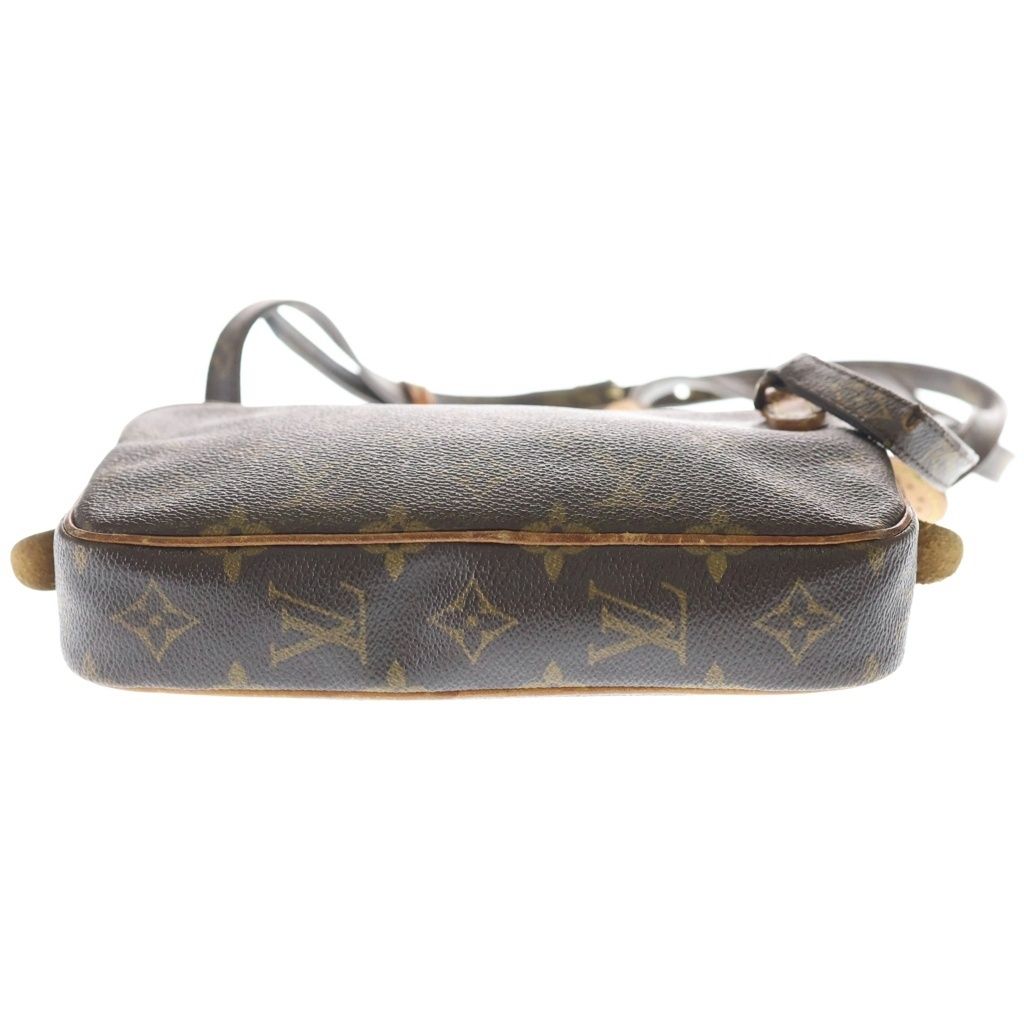 Louis Vuitton Monogram Ma Roulis Bandouliere Mini Shoulder Bag Brown Leather — view 4