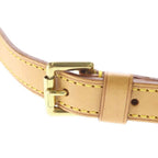 Louis Vuitton Monogram Musette Tango Shoulder Bag Brown Leather Gold — view 6