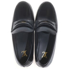 Louis Vuitton Loafer Leather Loafers Shoes Black — view 4