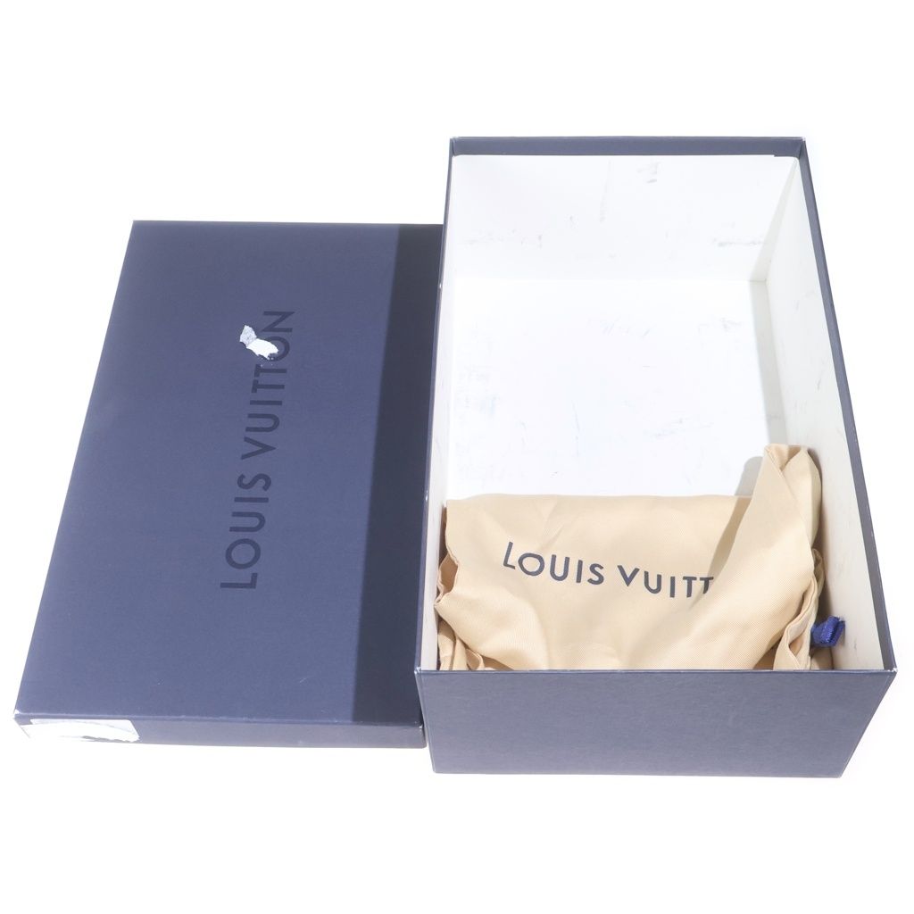 Louis Vuitton Loafer Leather Loafers Shoes Black — view 6