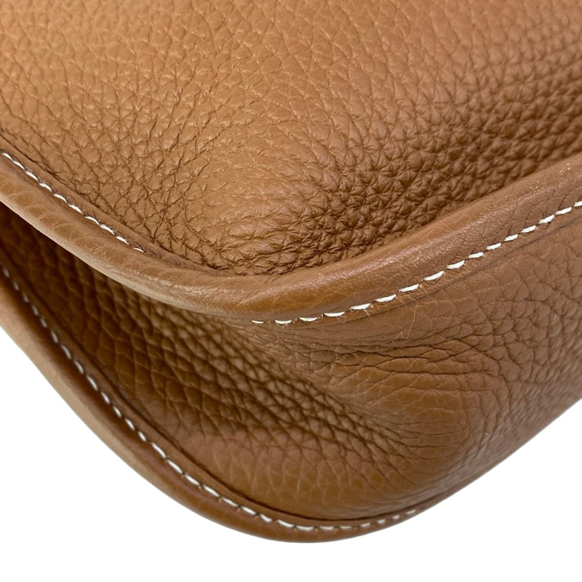 Hermes Shoulder Bag Evelyne 3 III PM Gold Silver — view 6