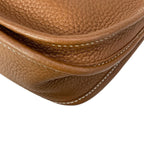 Hermes Shoulder Bag Evelyne 3 III PM Gold Silver — view 9