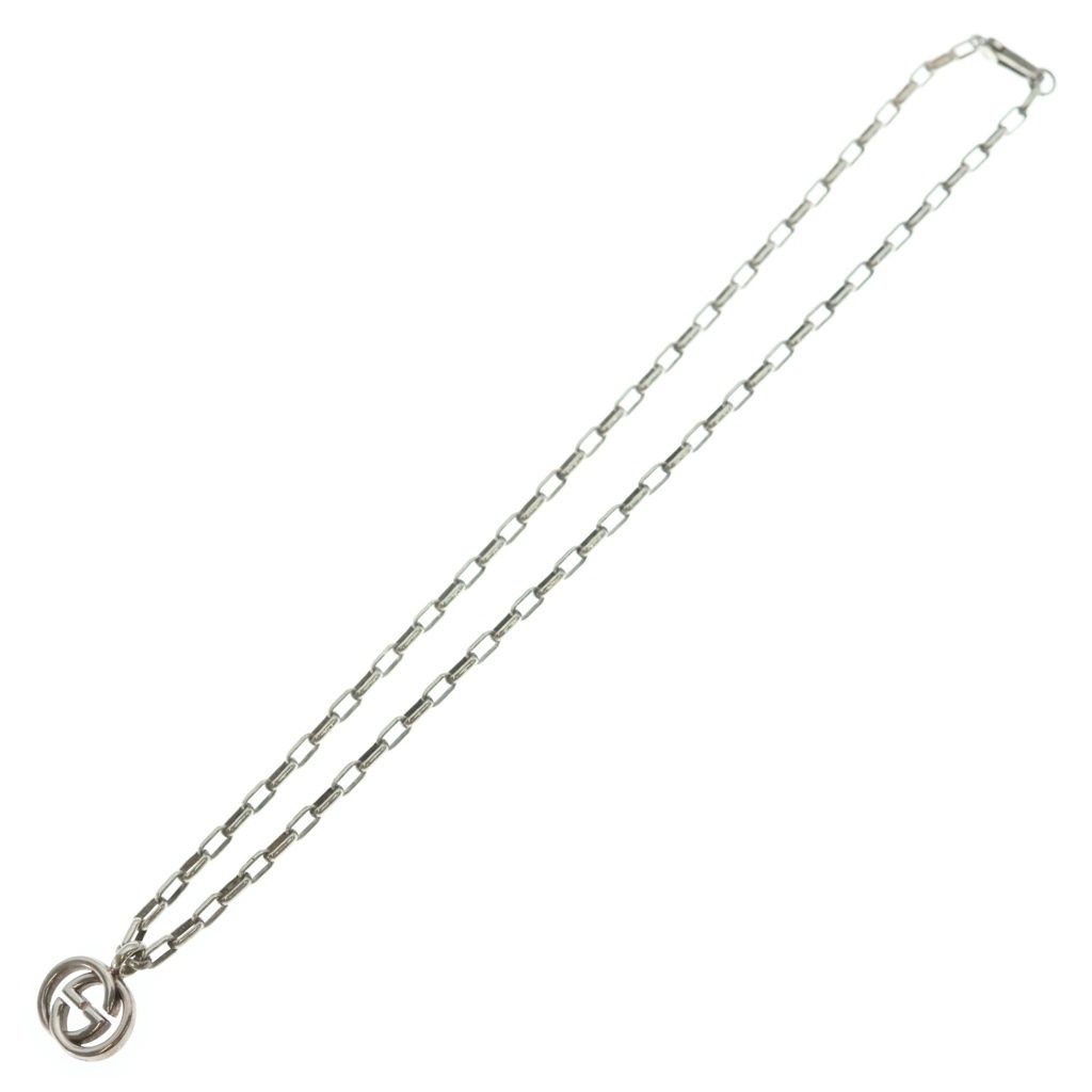 Gucci Interlocking Pendant Chain Silver — view 2