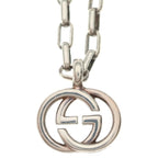 Gucci Interlocking Pendant Chain Silver — view 3