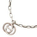 Gucci Interlocking Pendant Chain Silver