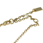 Dior Rhinestone Pavecro Round Necklace Gold — view 4