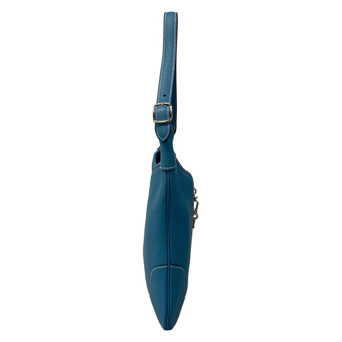 Hermes Shoulder Bag Trim 31 Blue Jean — view 2