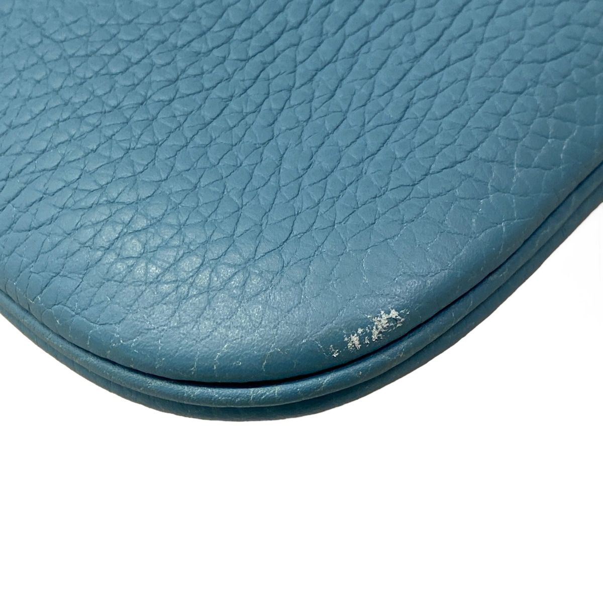 Hermes Shoulder Bag Trim 31 Blue Jean — view 6