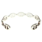 Hermes Chaine D'ancre Bangle Bracelet Silver — view 2