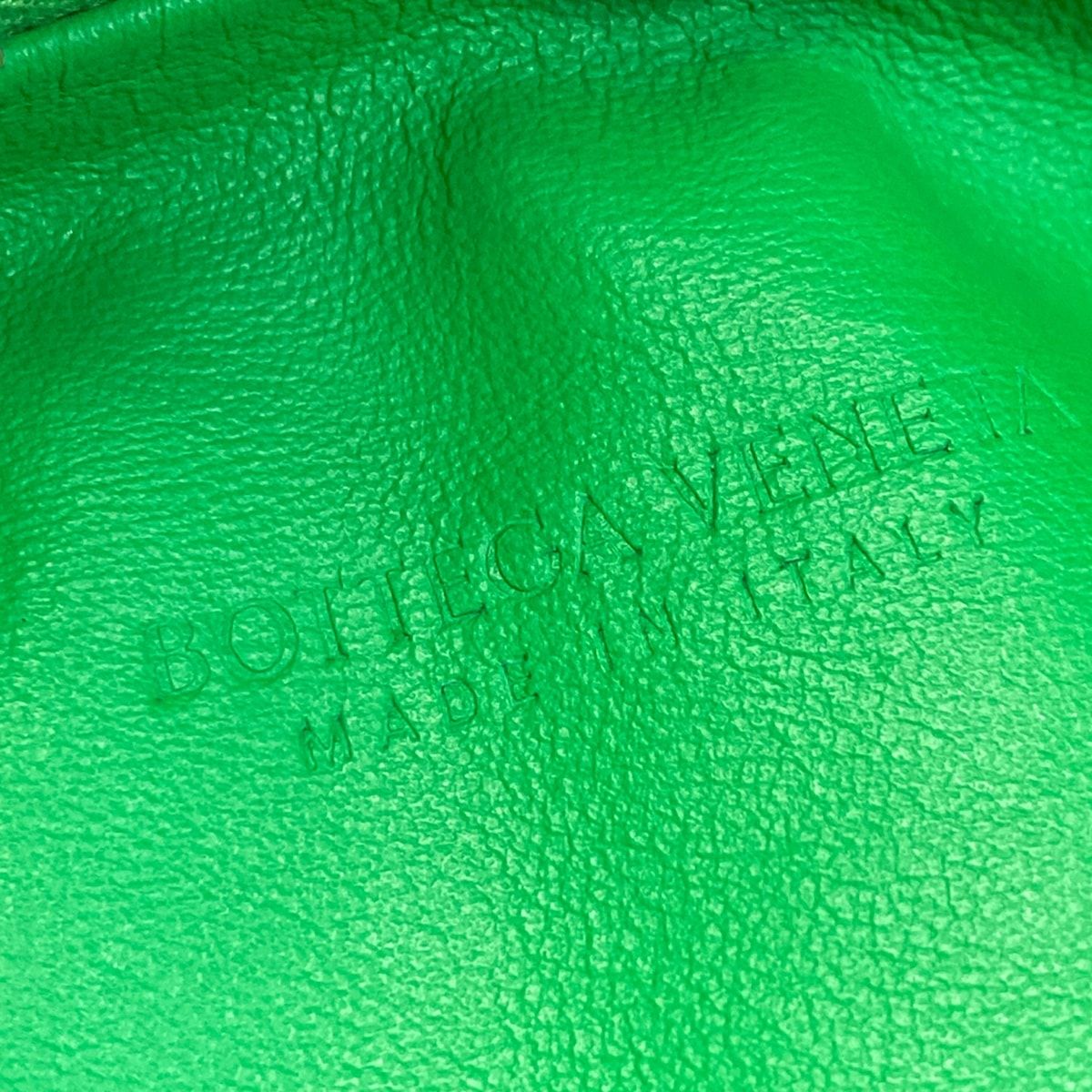 Bottega Veneta Handbag Mini the Jodie Green Braided Leather — view 9