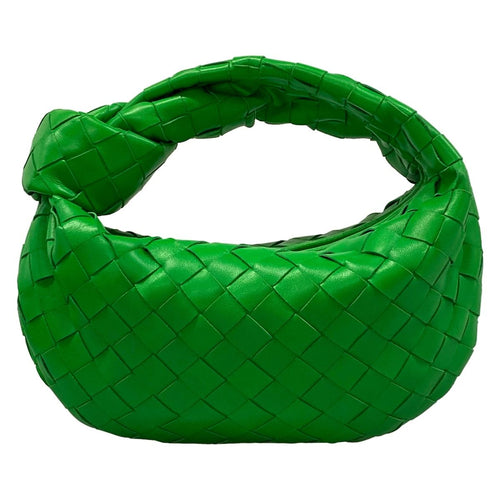 Bottega Veneta Handbag Mini the Jodie Green Braided Leather
