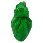 Bottega Veneta Handbag Mini the Jodie Green Braided Leather — view 2