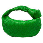 Bottega Veneta Handbag Mini the Jodie Green Braided Leather — view 3