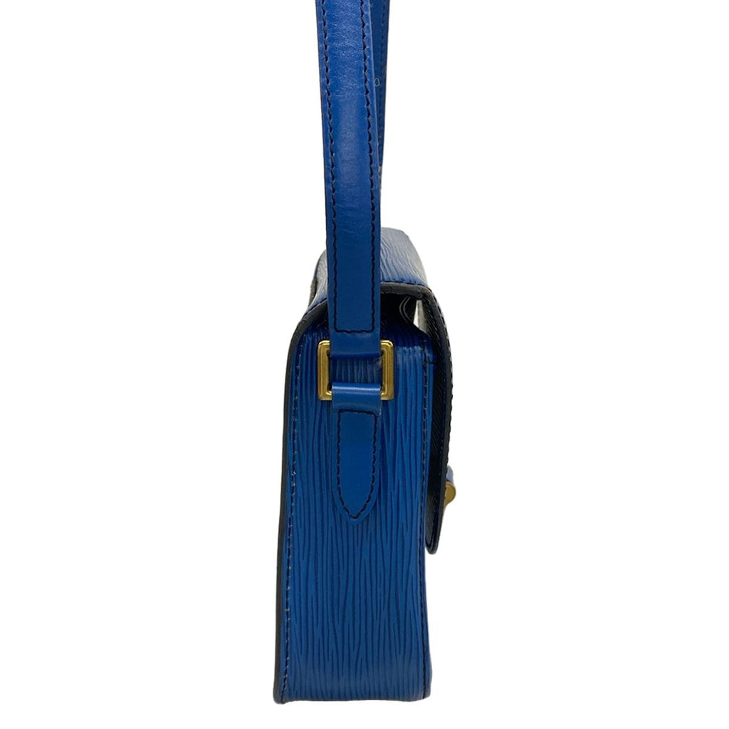 Louis Vuitton Shoulder Bag Epi Mini Saint Cloud Toledo Blue Leather — view 2