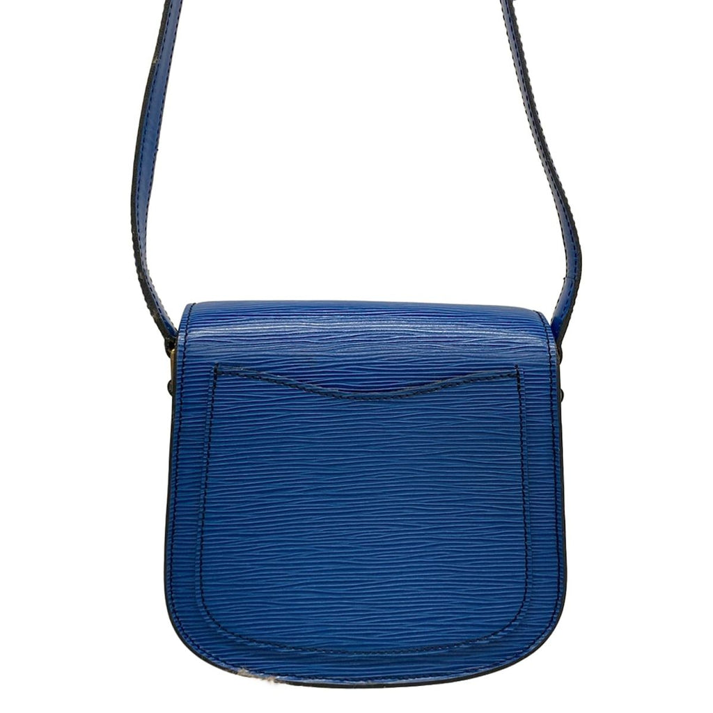 Louis Vuitton Shoulder Bag Epi Mini Saint Cloud Toledo Blue Leather — view 3