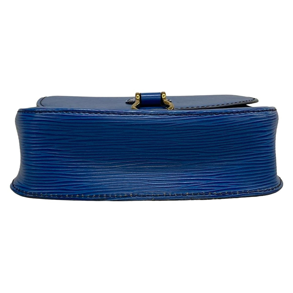 Louis Vuitton Shoulder Bag Epi Mini Saint Cloud Toledo Blue Leather — view 5