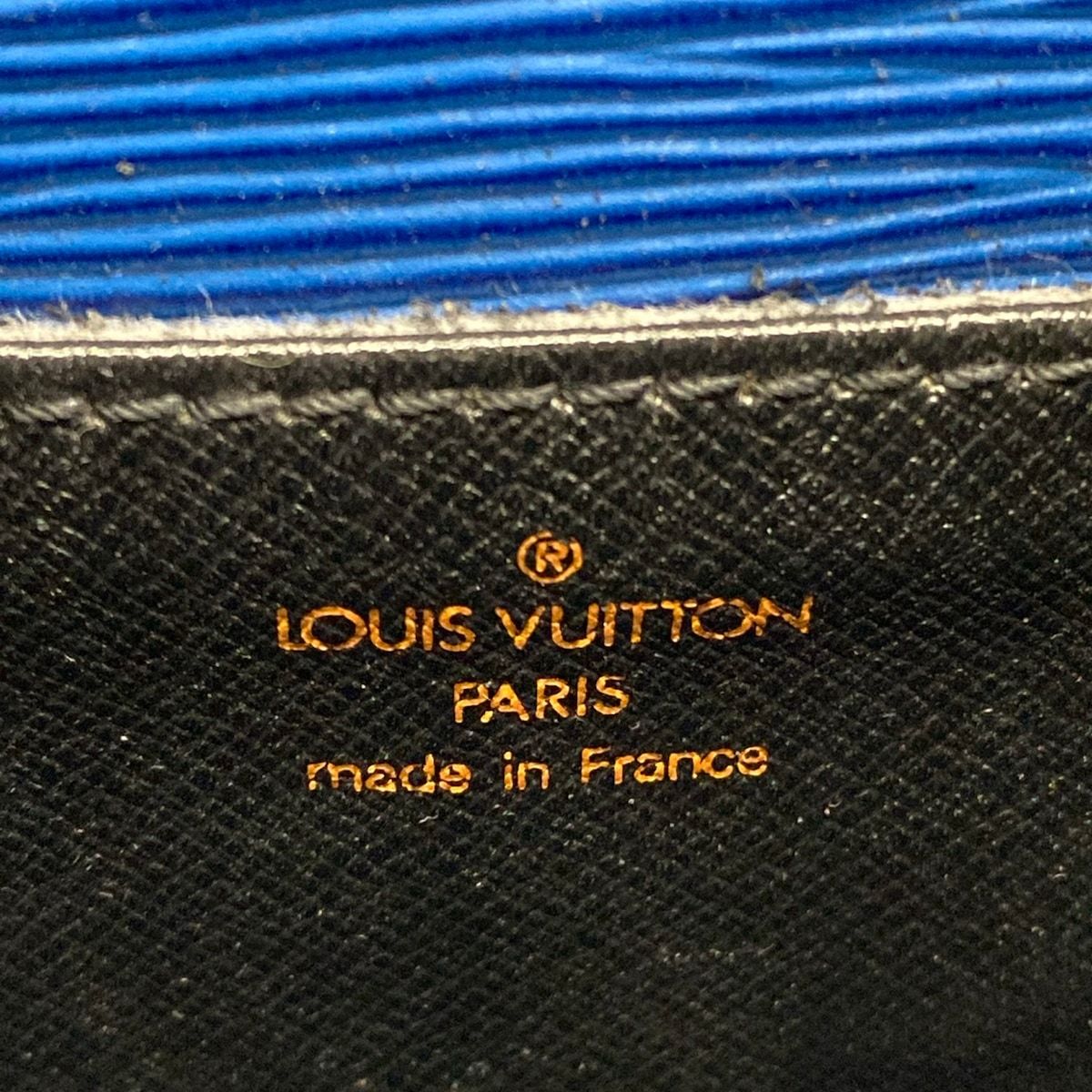 Louis Vuitton Shoulder Bag Epi Mini Saint Cloud Toledo Blue Leather — view 9