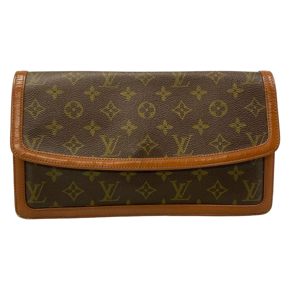 Louis Vuitton Clutch Monogram Pochette Dam GM